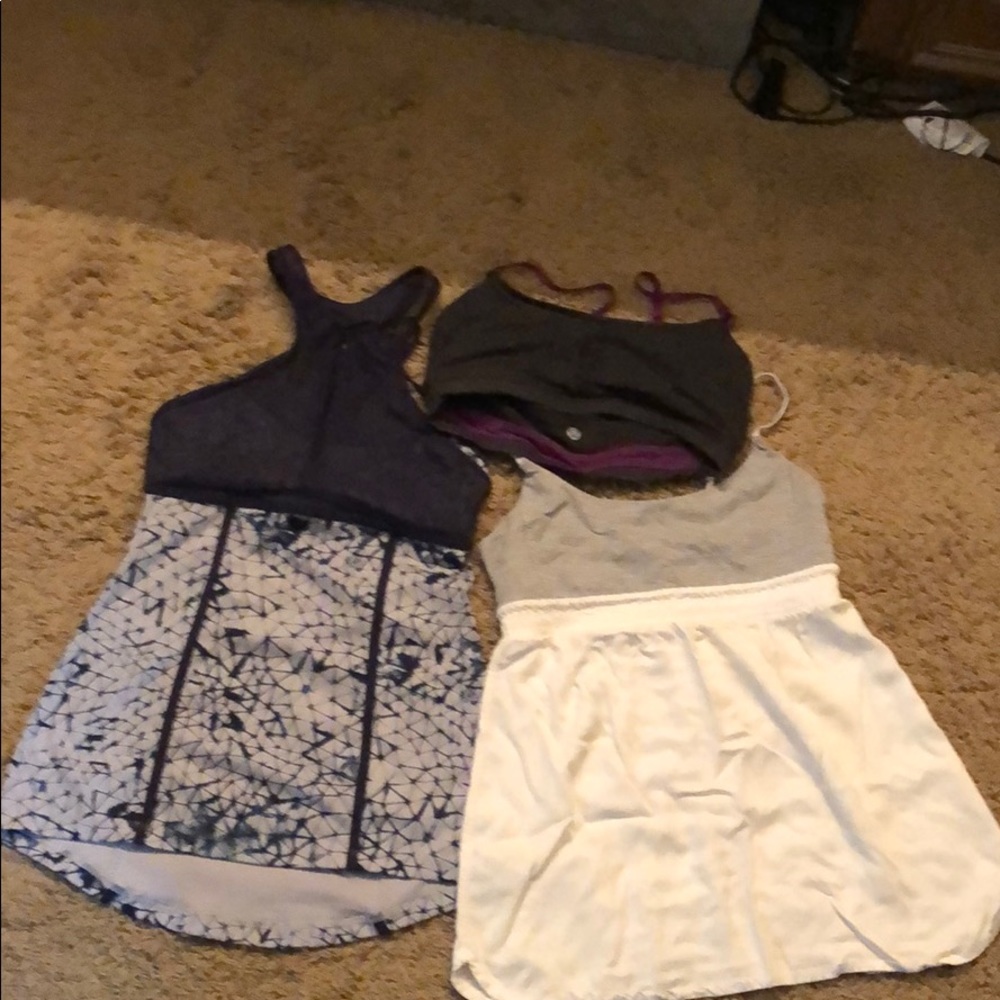 Lululemon tank lot size 6